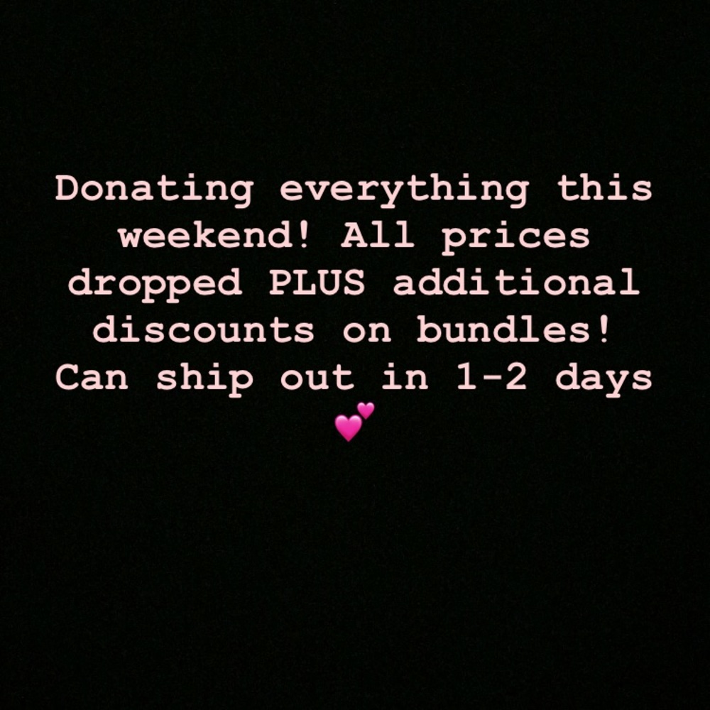 Donating everything this weekend! Make an offer!